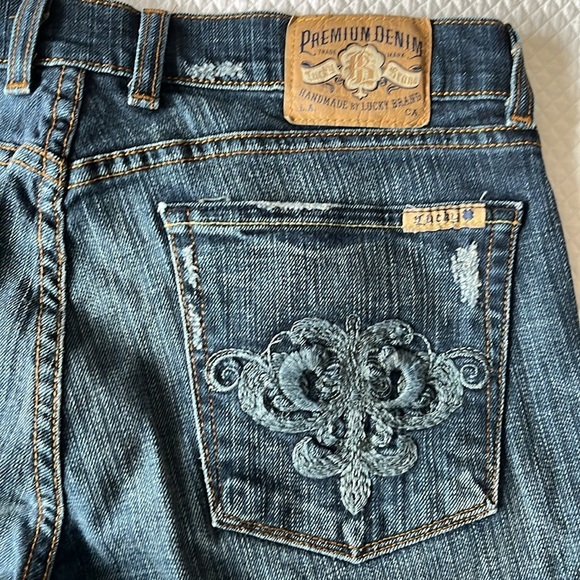 Lucky Brand Premium Denim Fleur Carly Bootcut Jean Size‎ 12/31 - Picture 5 of 15